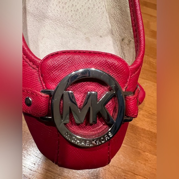 Michael Kors flats red 6.5 - Picture 4 of 6